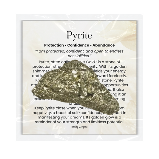 Pyrite Tumbled Stone 1–2 inches, polished fool’s gold healing crystal for protection and abundance, golden pyrite gemstone for confidence and success, natural pyrite pocket stone for meditation and manifestation, genuine pyrite crystal for grounding and motivation, sparkling pyrite stone for stress relief and energy healing, pyrite prosperity stone gift for women and men