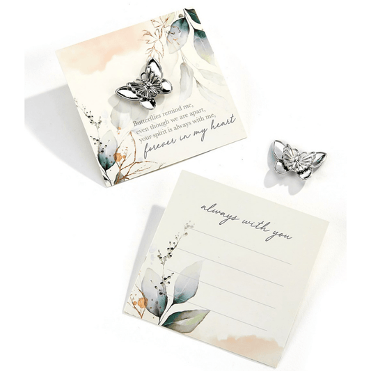 bereavement gift, grief gift, bereavement token, mental health gifts, inspiring gifts, self care gifts, angel token, mental health token, bereavement charm, grief charm, support charm, butterfly message, butterfly token