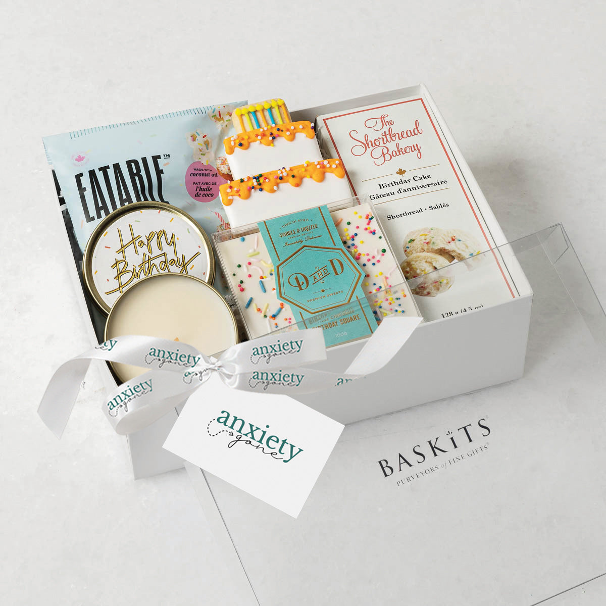 happy birthday gift set, birthday gift box, birthday gift basket, birthday gift set for her, birthday gift set for him, happy birthday gift box canada, birthday gift basket canada, luxury birthday gift set, curated birthday gift set, birthday spa gift set, birthday self care gift set, birthday treat box, birthday celebration gift set, birthday hamper canada, birthday gift box delivery canada