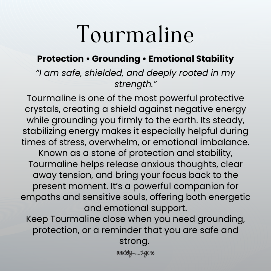 Raw Black Tourmaline Crystal 2–4 inches, natural grounding stone for protection and anxiety relief, healing crystal for stress and emotional stability, raw tourmaline gemstone for meditation and mindfulness, genuine black tourmaline energy shield for negative energy protection, large raw crystal for home or office décor, spiritual crystal gift for women and men, black tourmaline stone for grounding and balance