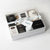 Celebrate Love Gift Box featuring self-care items like Mr. & Mrs. mugs, espresso coffee maker, gourmet treats, and more—ideal for engagement gifts, anniversary presents, thank i gift baskets, and self-care gift baskets.