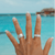 Sterling Silver Agoda Ring with scalloped edges and single spinning band, displayed with complimentary MeditationRings Tin and Travel Pouch