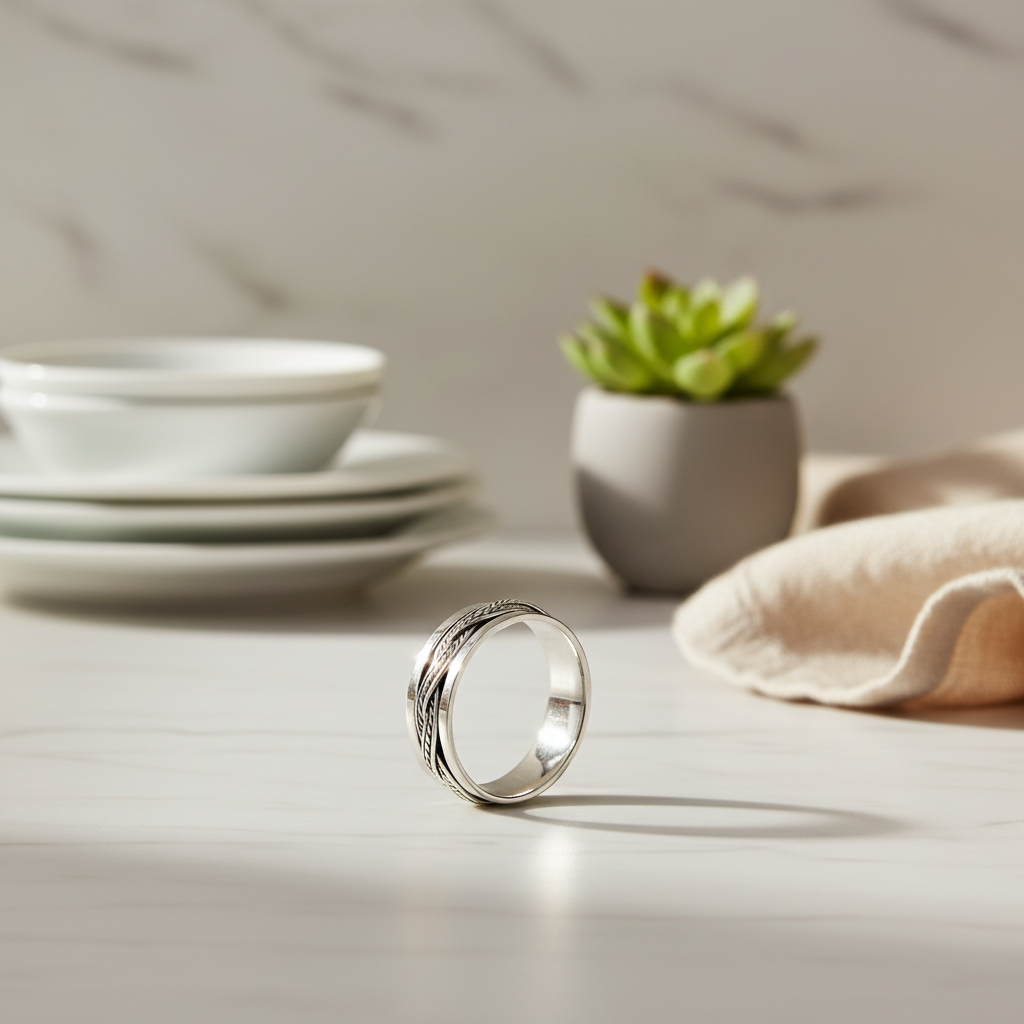 fidget ring, spinner ring, anxiety ring, anti-anxiety ring, stress relief ring, fidget jewelry, fidget spinner ring, calming ring, focus ring, fidget ring for anxiety, anxiety relief ring, stress relief fidget ring, fidget ring for focus, ring to reduce anxiety, ring for ADHD and anxiety, calming ring for stress