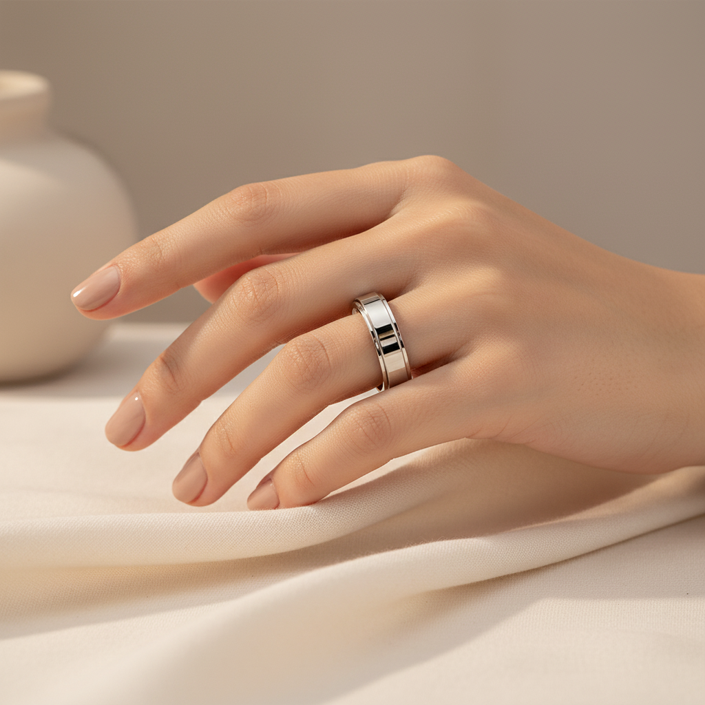 fidget ring, anxiety ring, spinner ring, worry ring, fidget jewelry, fidget ring for anxiety, spinning anxiety ring, anti-anxiety ring, stress relief ring, fidget ring for stress, fidget ring for adults, fidget ring for kids, fidget ring for women, fidget ring for men, discreet fidget ring, fidget ring for focus, fidget ring for work, calming ring for anxiety, ring to reduce stress, mental health support jewelry, stainless steel fidget ring, sterling silver fidget ring, gold spinner ring,