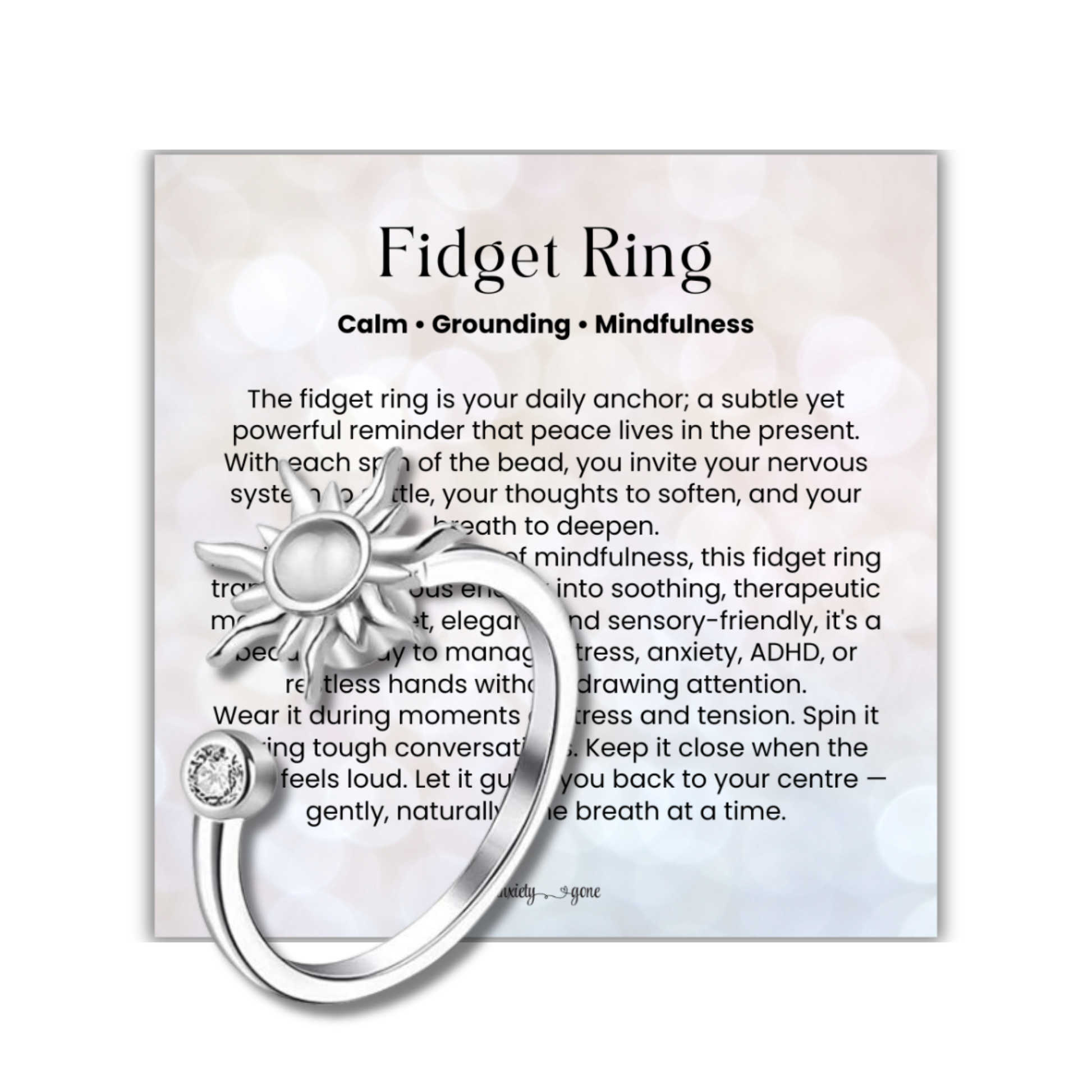 fidget ring, anxiety ring, spinner ring, worry ring, fidget jewelry, fidget ring for anxiety, spinning anxiety ring, anti-anxiety ring, stress relief ring, fidget ring for stress
