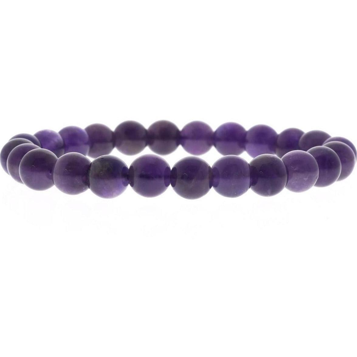 amethyst bracelet, amethyst jewelry, amethyst beads, amethyst beaded bracelet, amethyst anxiety