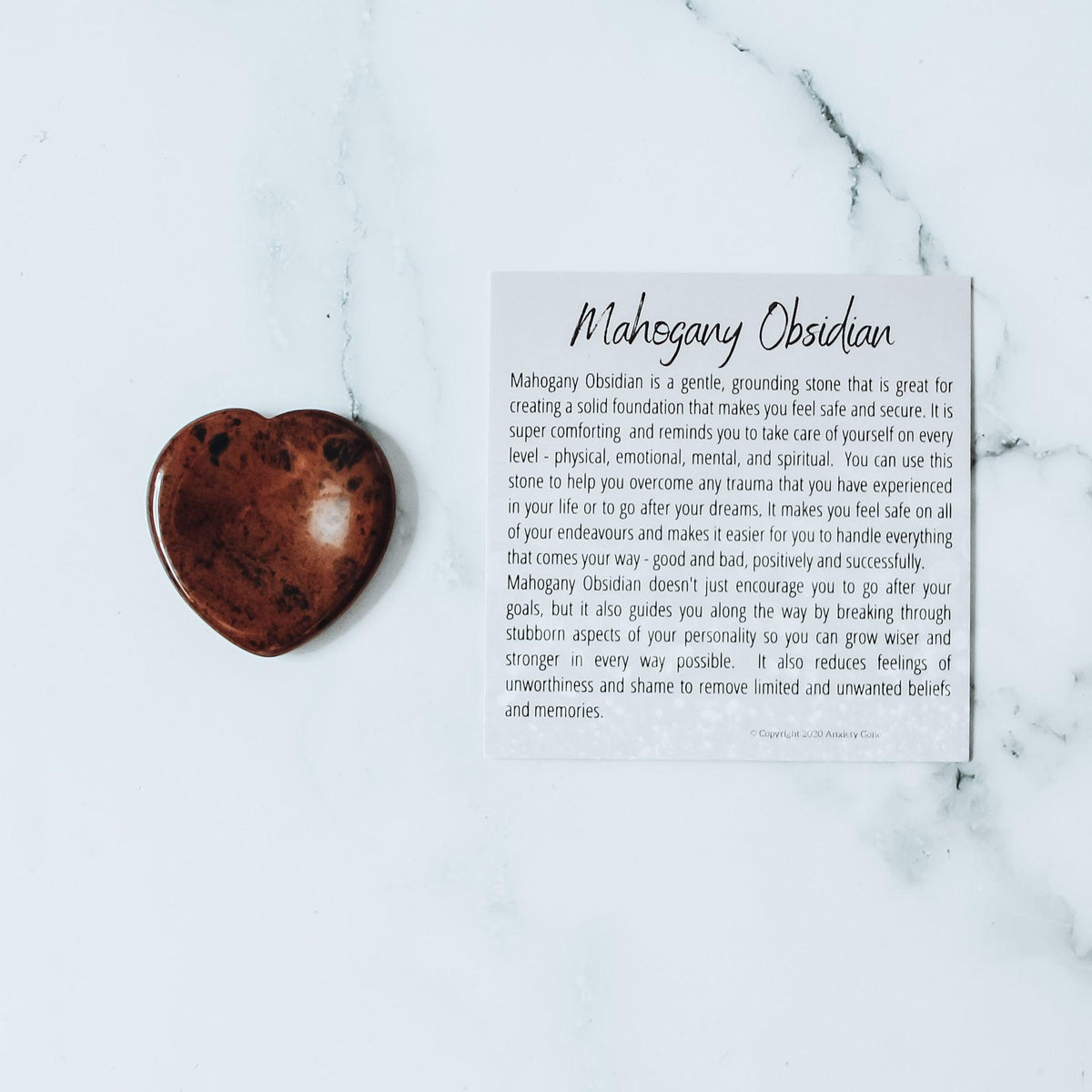 mahogany obsidian, mahogany obsidian heart, mahogany obsidian stones, mahogany obsidian worry stone, mahogany obsidian thumb stone, stones for anxiety, stones for panic, gemstones for anxiety, crystals for anxiety, mental health crystals, fidget tools, 