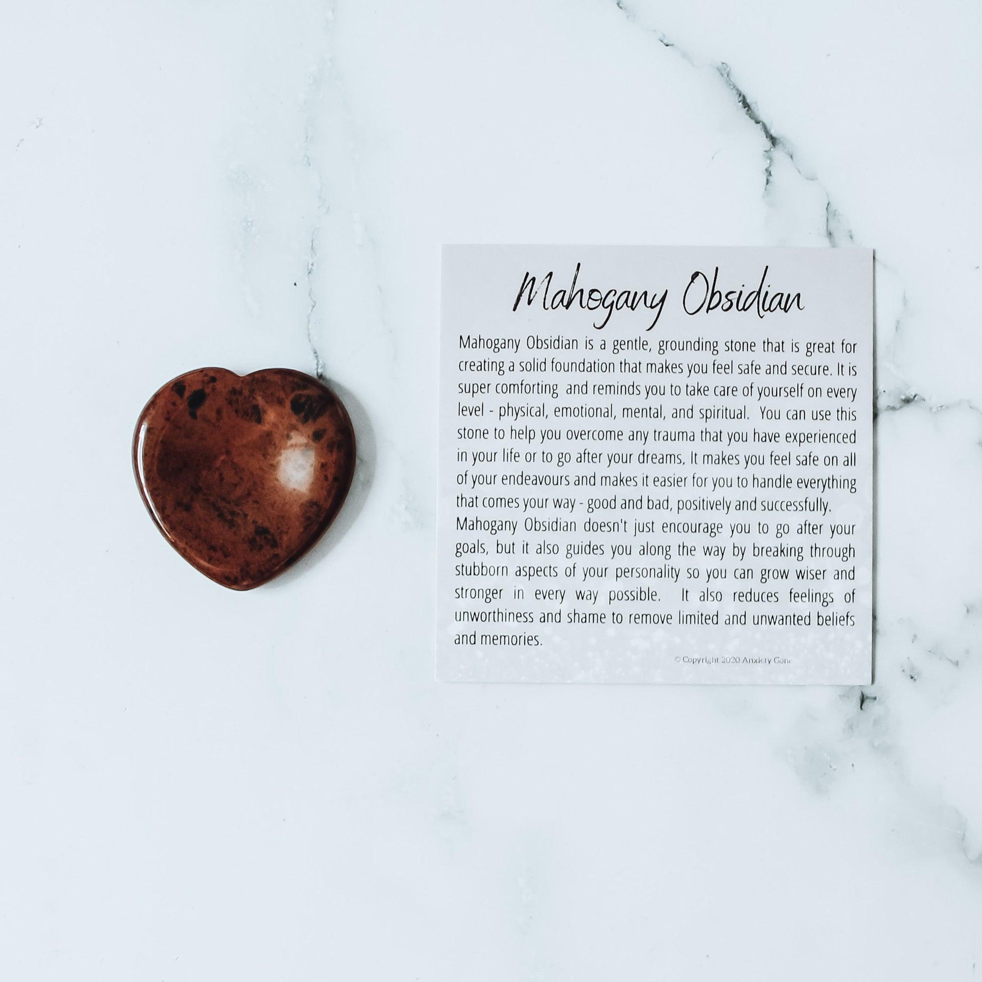 mahogany obsidian, mahogany obsidian heart, mahogany obsidian stones, mahogany obsidian worry stone, mahogany obsidian thumb stone, stones for anxiety, stones for panic, gemstones for anxiety, crystals for anxiety, mental health crystals, fidget tools, 