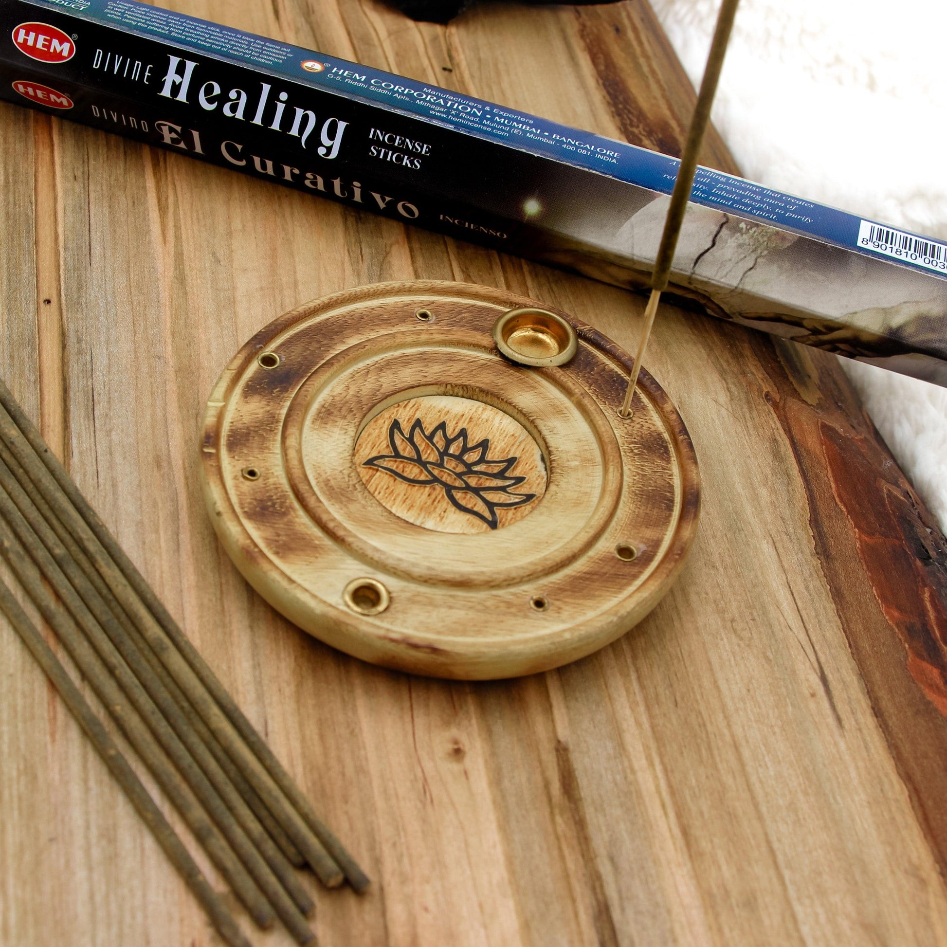healing incense, healing essential oils, healing aromatherapy, divine healing, good smelling incense, incense sticks, incense holder