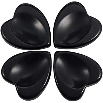 Obsidian heart worry stone for anxiety, stress relief, and grounding – polished crystal thumb stone with info card for emotional healing and protection