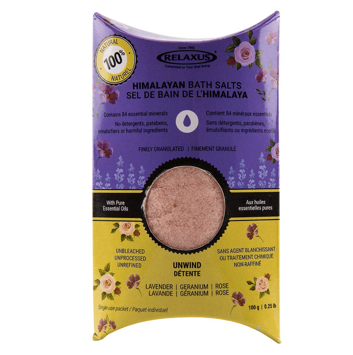 Himalayan salt bath, himalayan salts, stress buster, epson salts for stress, relaxus, essential oil salts, essential oil salt bath, anxiety store, online anxiety store, unwind bath salts, lavender bath salts, geranium bath salts, rose bath salts