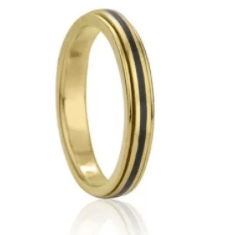 14K Gold Fidget Ring crafted with .925 sterling silver, perfect for style and anxiety relief, available in sizes 5-11"